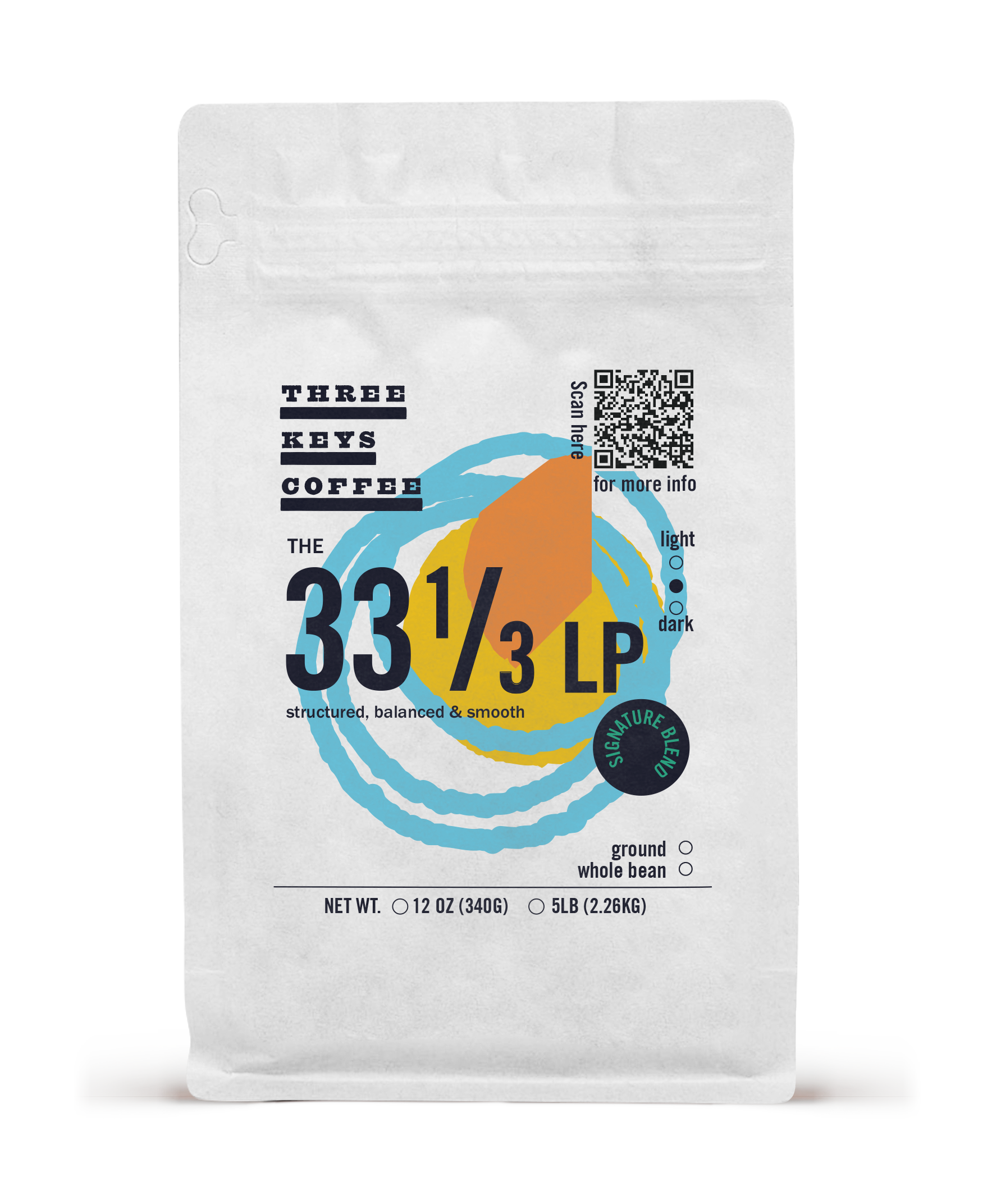 The 33-1/3 LP - Signature Blend – Three Keys Coffee