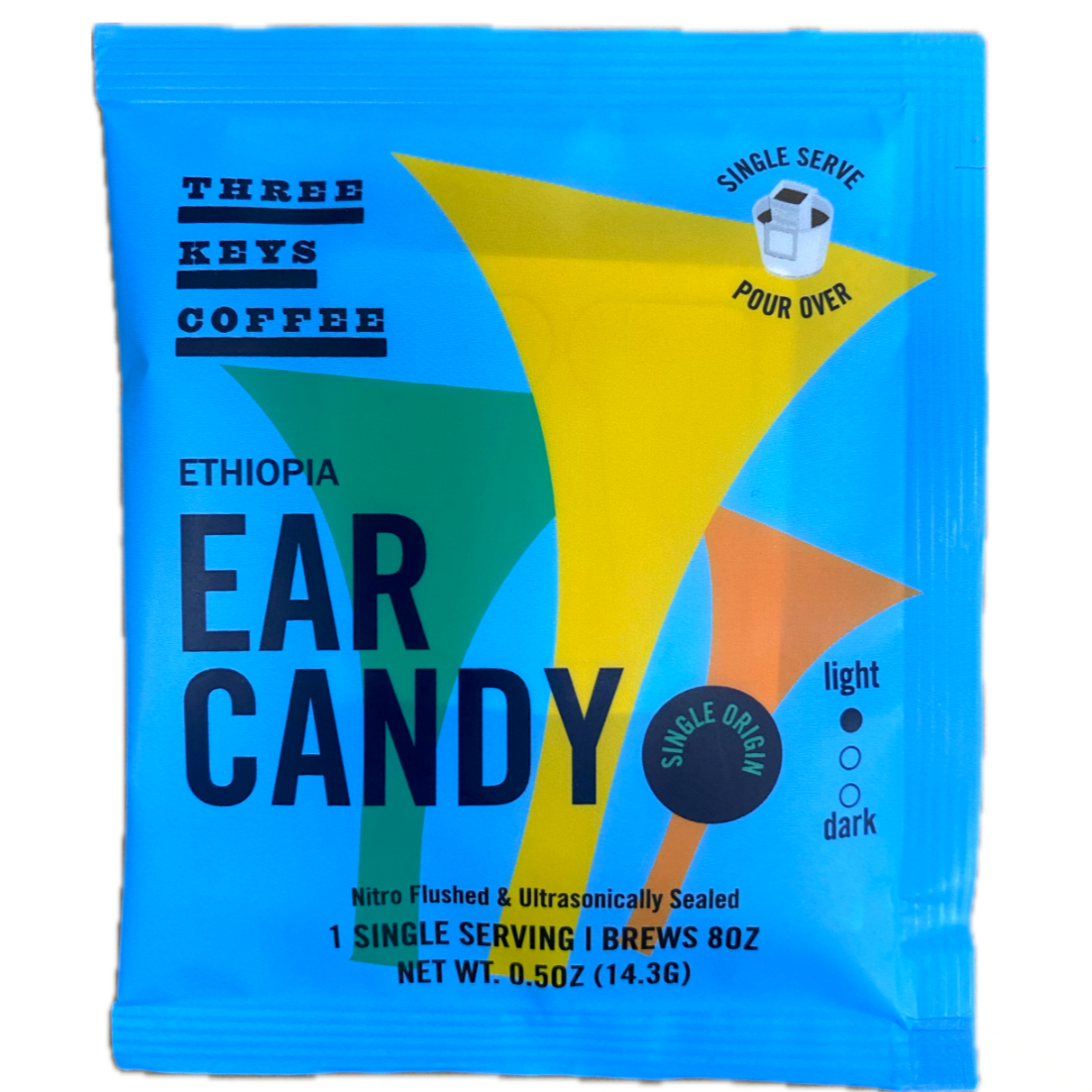 "Ear Candy" Natural Processed Ethiopia Single Serve Pourover Three