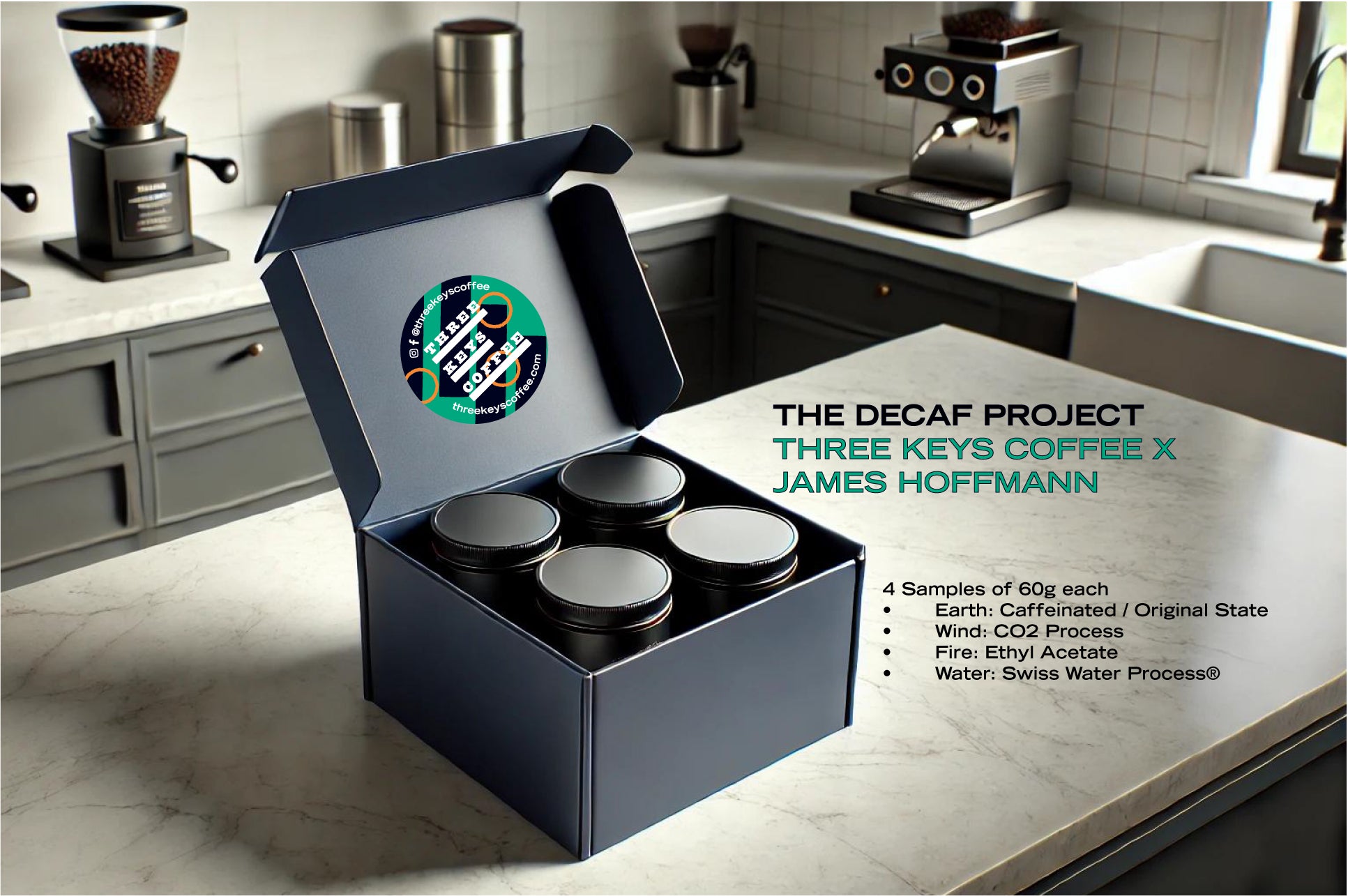 The Decaf Project: Elemental Tasting Suite (Preorder)