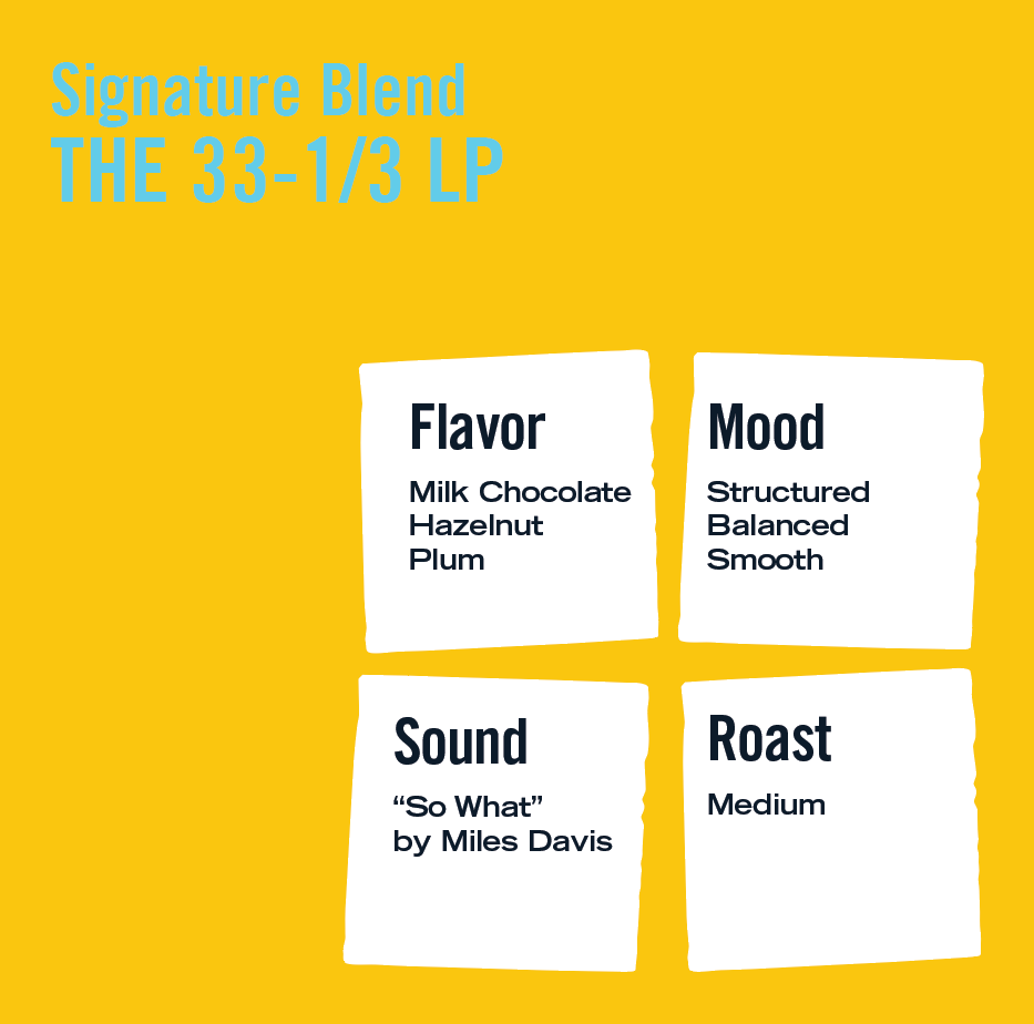 The 33-1/3 LP - Signature Blend