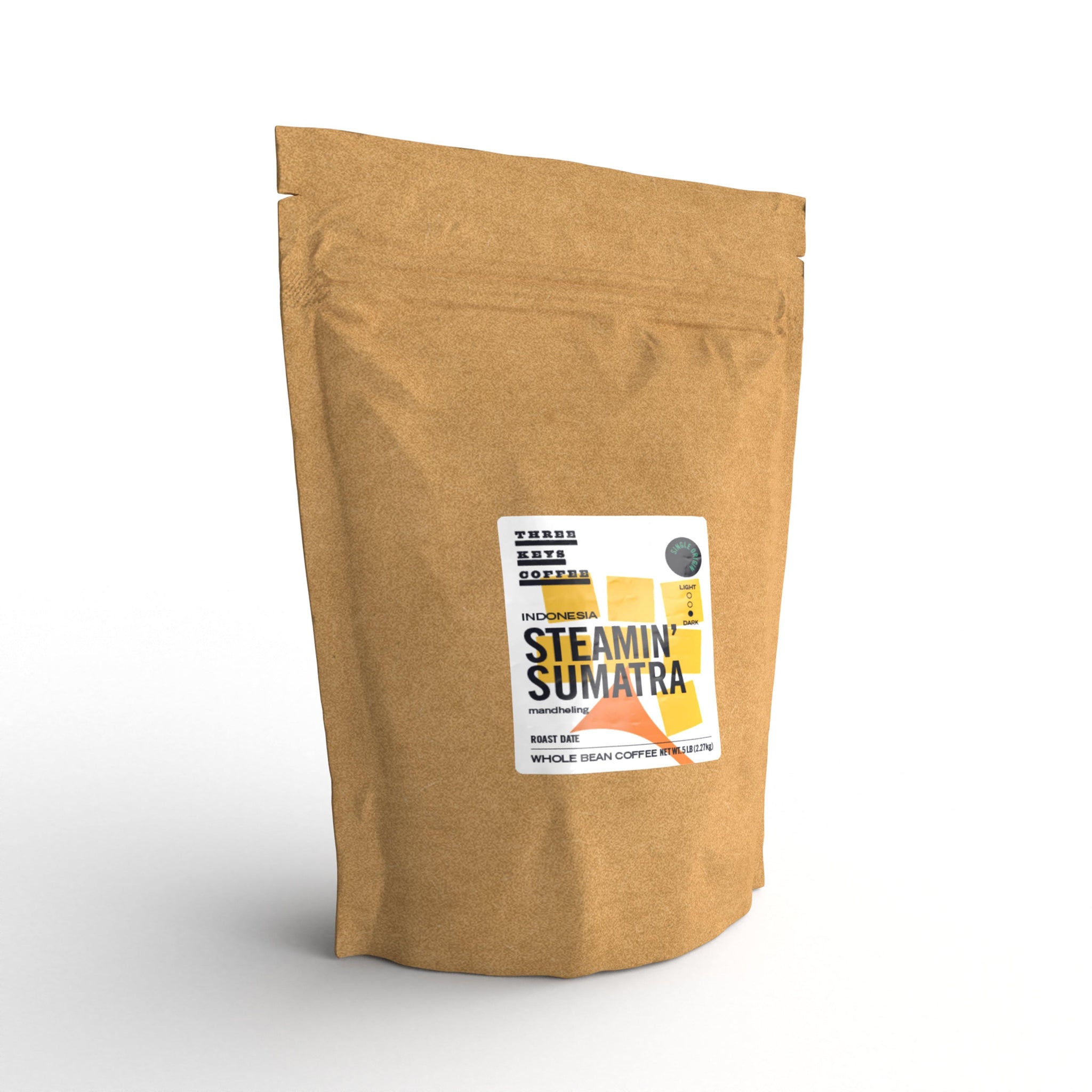 Indonesia Steamin' Sumatra - Single Origin (Wholesale) - Three Keys Coffee